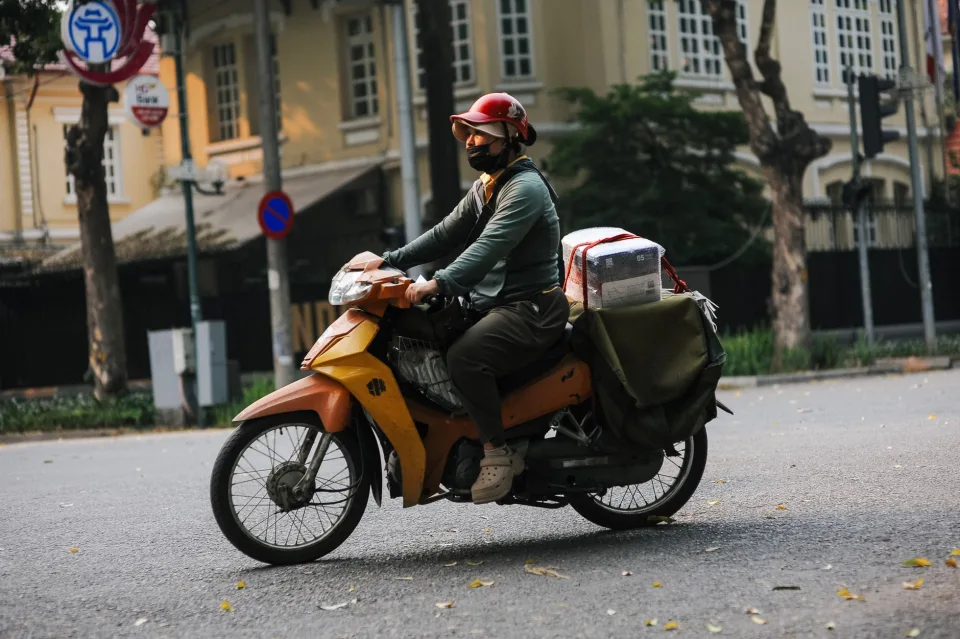 Dãy xe đời mới, sạch sẽ